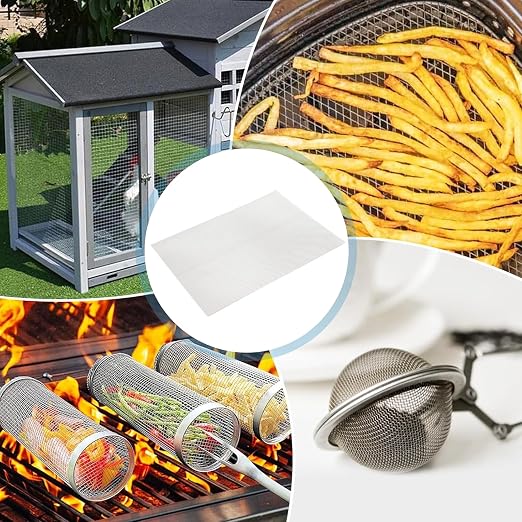 8 Pack 6×8 Inch Wire Mesh Screen, 20 Mesh Stainless Steel Mesh, Durable and - Image 5