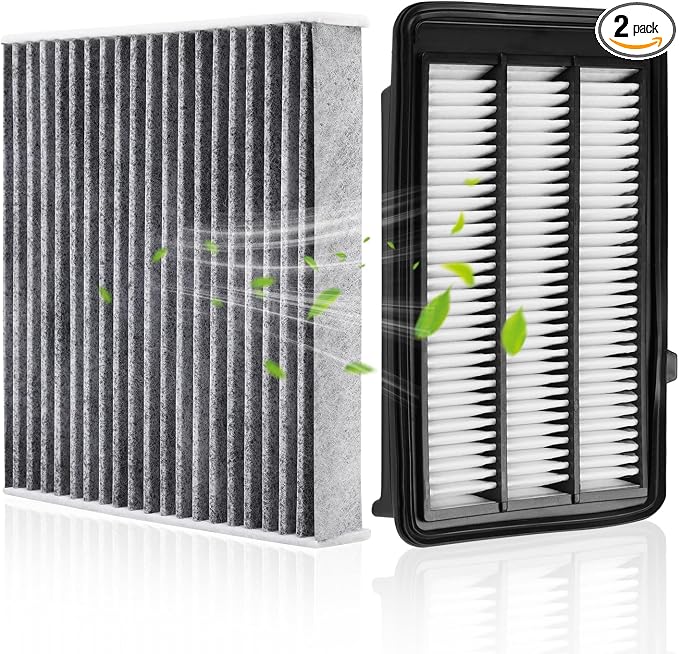Engine & Cabin Air Filter for Honda Civic L4 1.5L, CR-V L4 1.5L Air filter for by StaunchAuto