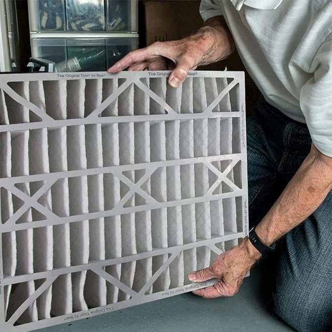 Trion 255649-102 Air Bear 20 x 25 x 5 Inch MERV 8 High Performance Air Purifier - Image 4
