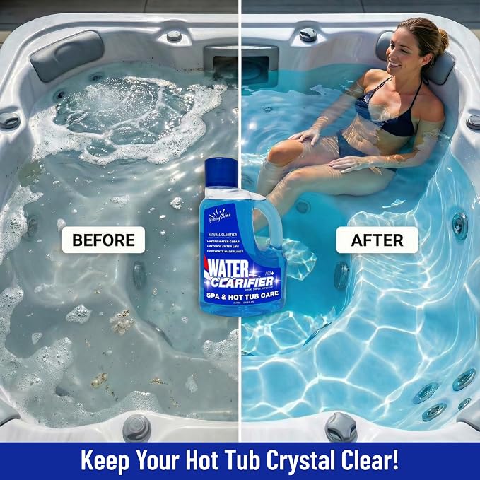 3-in-1 Hot Tub Water Clarifier – Hot Tub Chemicals, pH Neutral Formula - Image 4