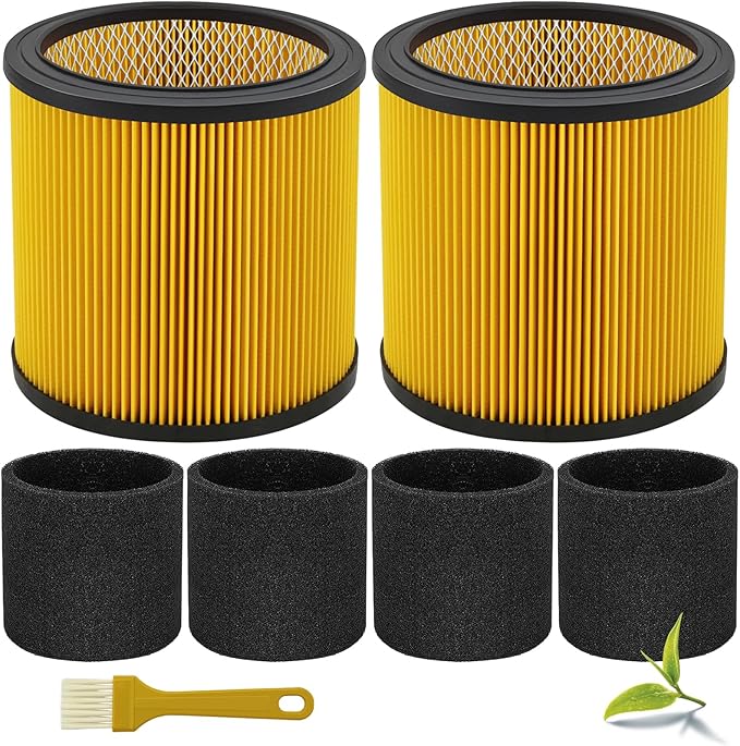 Replacement Filter for Vacmaster 5-20 Gallon/Hart Shop Vacuum 5-17 Gallon by LVJUSEN