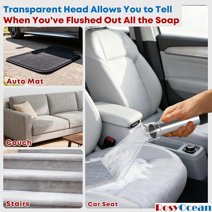 Shop Vac Extractor Attachment for Upholstery & Carpet Cleaning Accessory Hand - Image 3