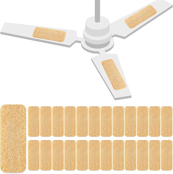 Tuanse 25 Pack Ceiling Fan Filters by Tuanse