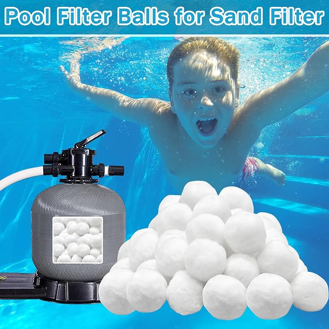 ZeeDix 3.2 lbs Pool Filter Balls - Image 2