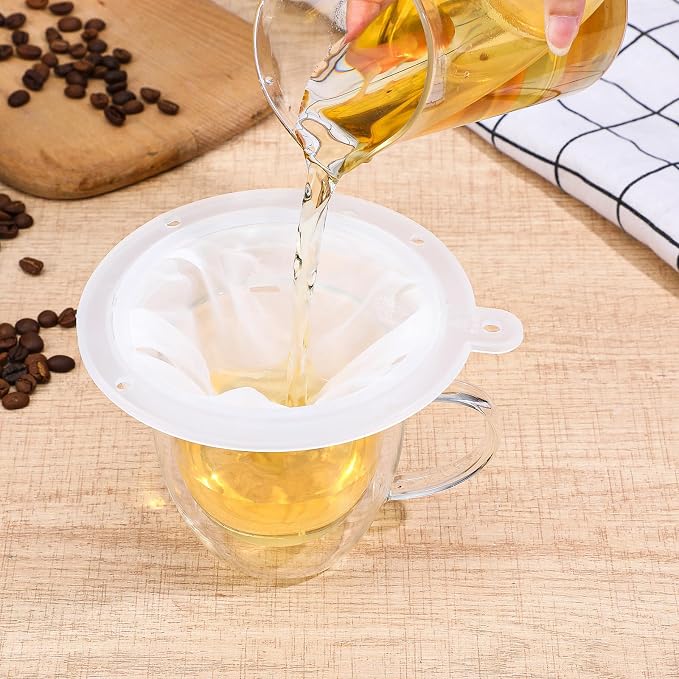TIESOME 4 Pcs 200 Mesh Food Filter Strainer, Oil Strainer - Image 5