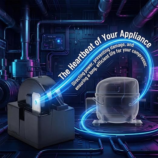 1 Pack QP2-4.7 QP2-4R7 4.7 Ohm Refrigerator 1 Pin PTC Start/Starter Relay - Image 6