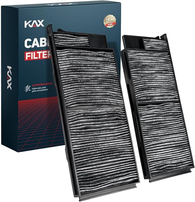 KAX HEPA Cabin Air Filter with Activated Carbon, CF11923 Replacement by KAX