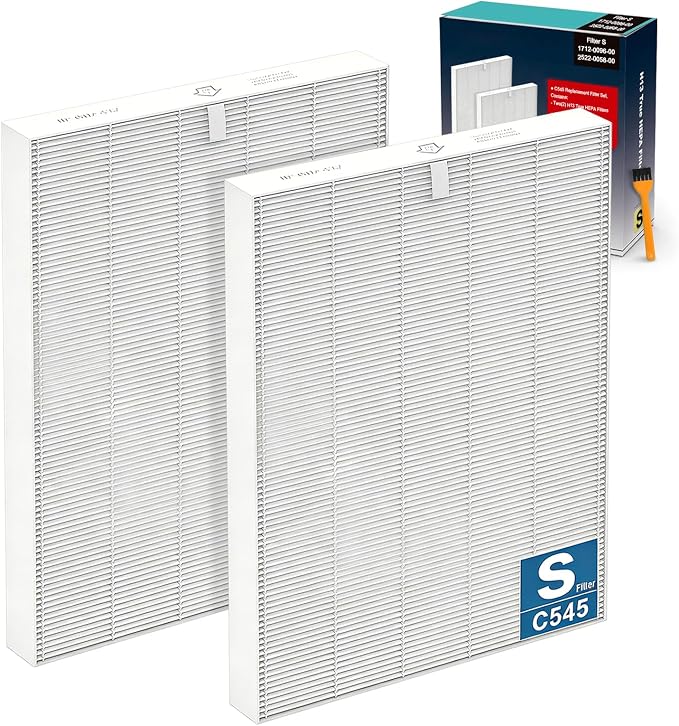 2 Pack C545 HEPA Replacement Filter by Unknown