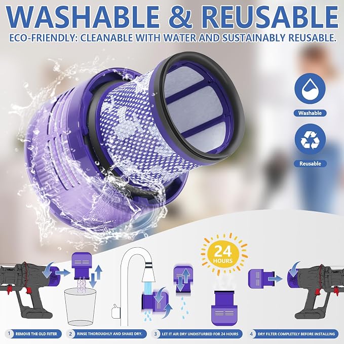 3 Packs V9 Filter Replacement Compatible - Image 6