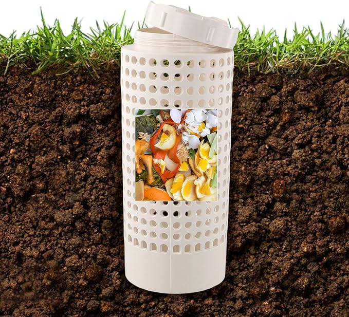 Inground Farm Composter, Outdoor In-Ground Compost Bin by Drhomeam