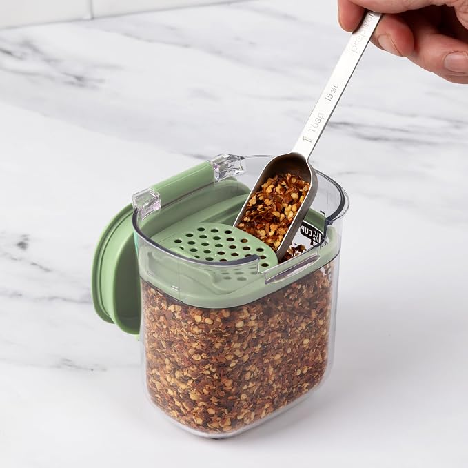 ProKeeper+ Airtight Food Storage Container Set – Clear Plastic Flour and Sugar - Image 9