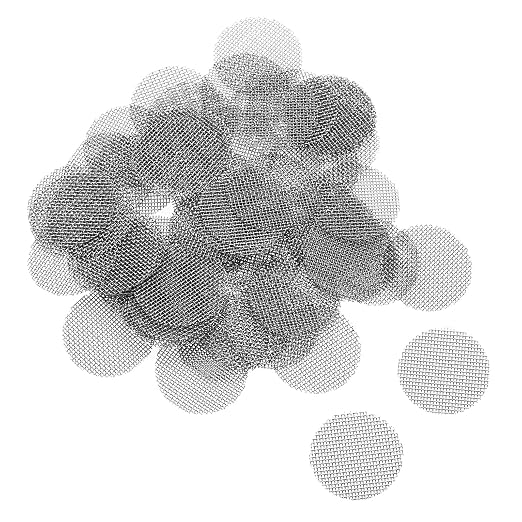 MECCANIXITY Pipe Screen Stainless Steel Screens, 1/2 Inch Diameter by MECCANIXITY