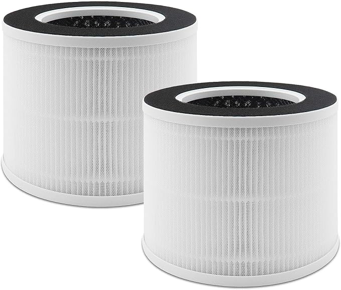 2 Pack True Air Purifier Filter Replacement by LAUKOWIND