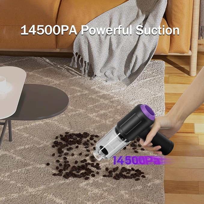 14500PA Computer Vacuum Cleaner Keyboard Cleaner Compressed Air Duster - Image 7