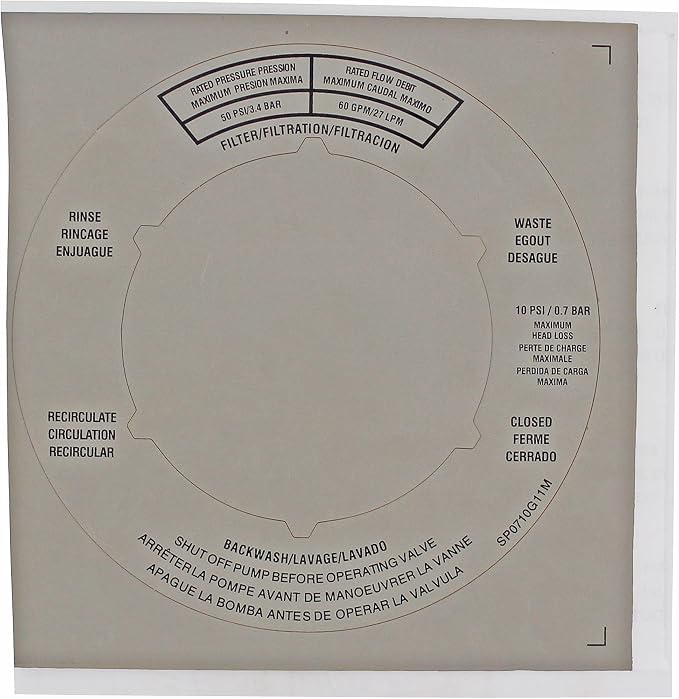 MULAN SPX0710G Label Plate Replacement Compatible - Image 6