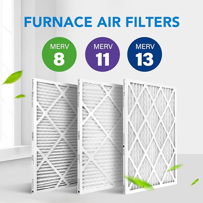 LotFancy 16x25x1 Air Filter MERV 8 4-Pack, Electrostatic Pleated Furnace & AC - Image 8