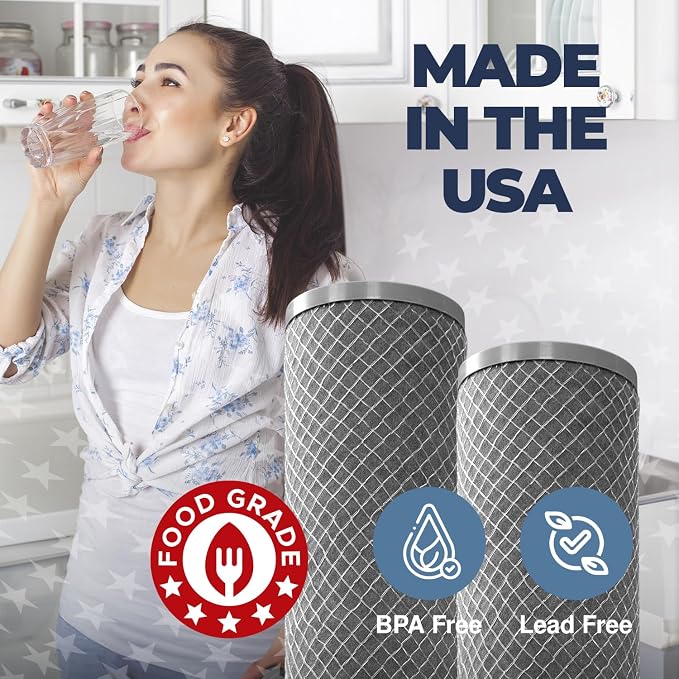 American Made, 5 Micron Dual Purpose Sediment and Carbon Water Filter Cartridge - Image 6