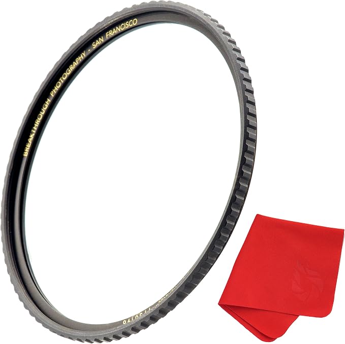 67mm X4 UV Filter for Camera Lenses by Breakthrough+Photography