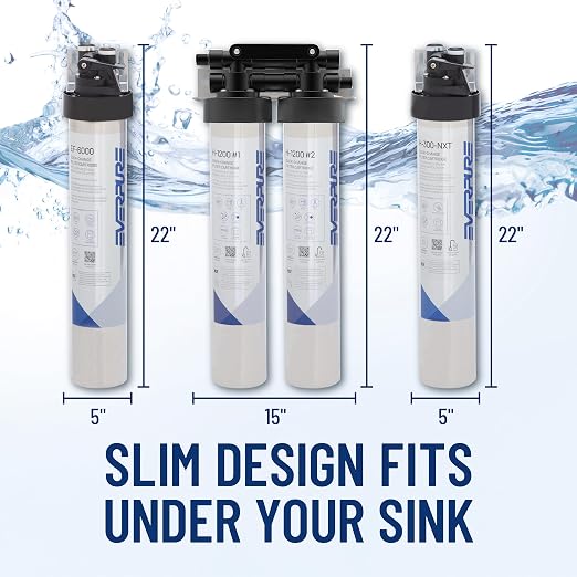 Pentair Everpure EF-6000 Full Flow Drinking Water System, Includes Filter Head - Image 3