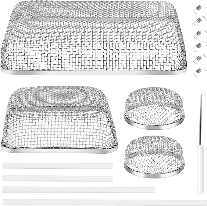 TONDA RV Furnace Vent Screen, Bug Screens Heater Vent Cover by TONDA