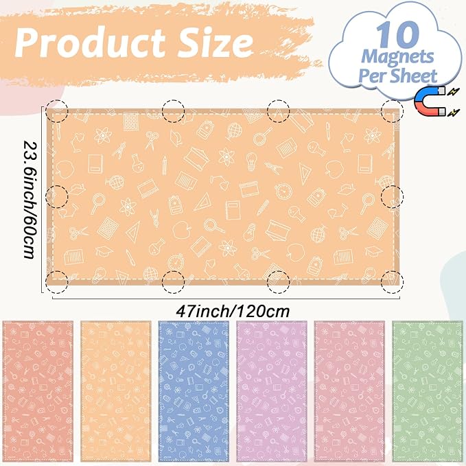 Wiooffen 6 Pcs Fluorescent Light Cover - Image 2
