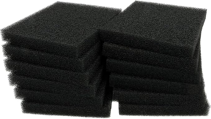 ALEGI Aquarium Bio Sponge Fitler Media, 6.28 x 5.5 x 0.78 Inch Fish Tank Filter by ALEGIAquarium