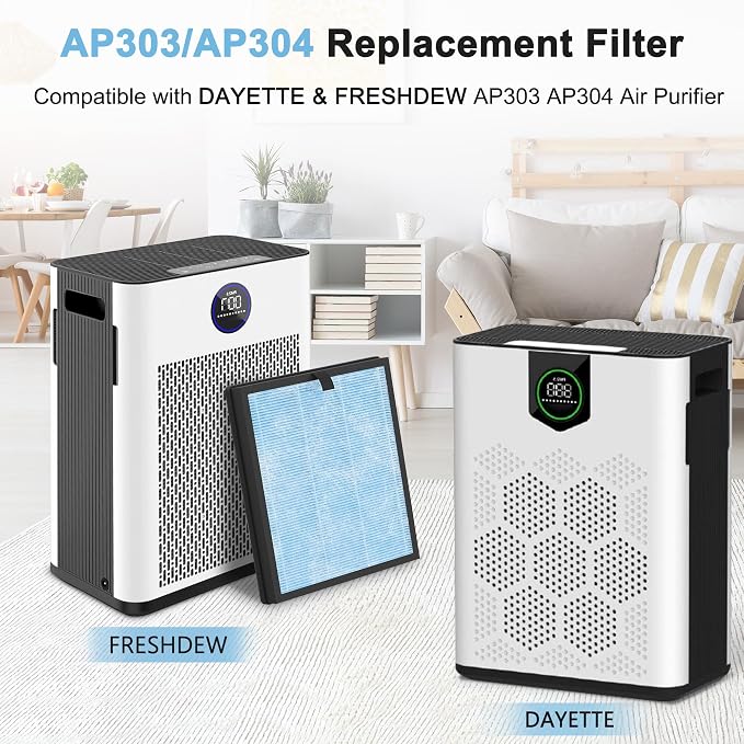 AP303 AP304 Replacement Filters, Compatible - Image 2