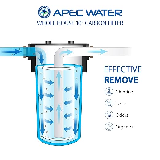 APEC Water Systems CB1-CAB10-BB Whole House Carbon Water Filter - Image 2
