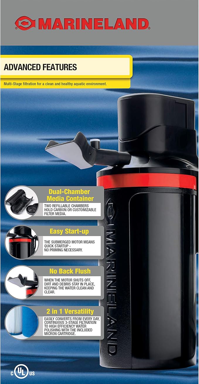 MarineLand Magnum Polishing Internal Canister Filter, - Image 2