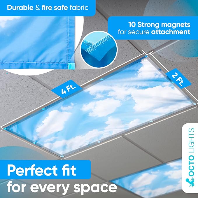 Fluorescent Light Covers for Ceiling Lights - Image 2