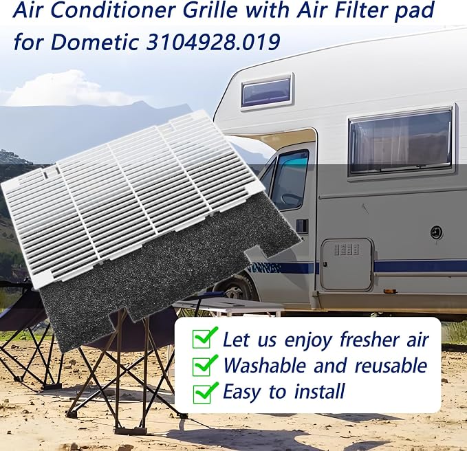 Dianrui RV A/C Vent Cover for Dometic AC Cover Replacement for Dometic - Image 3