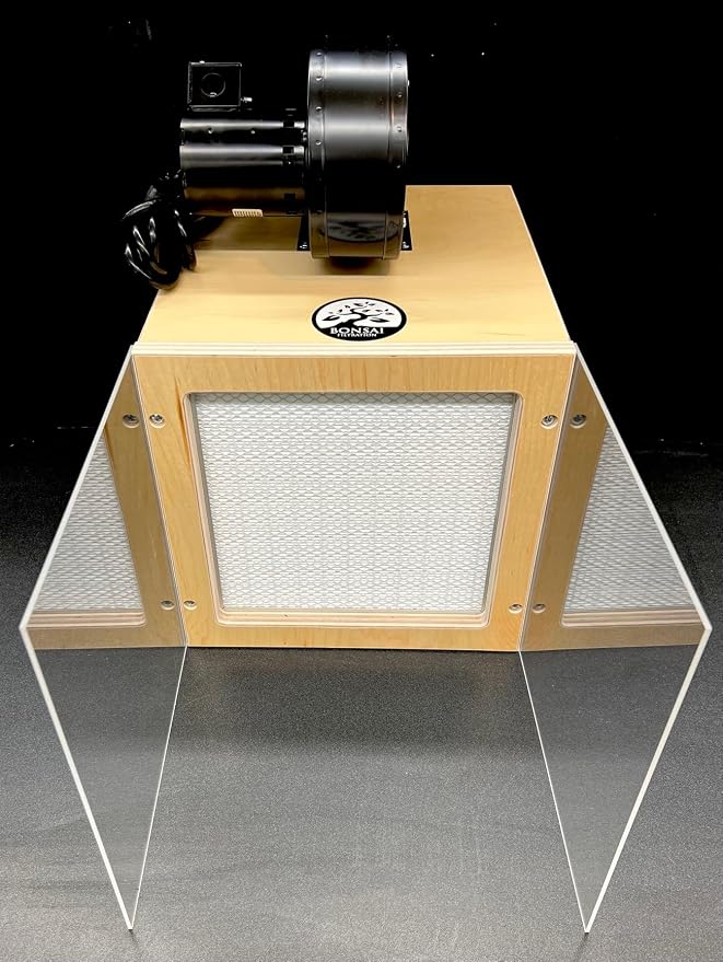 Bonsai 12"x12" 99.99% HEPA Horizontal Laminar Flow Hood by MycoLabs