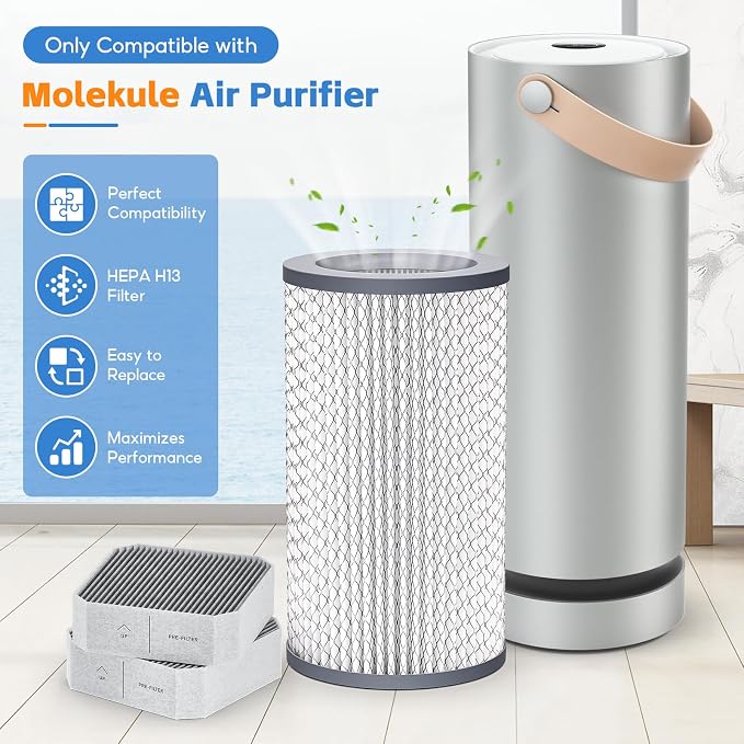 3 Pack Replacement Filters Set compatible - Image 2