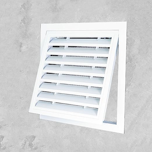 Louvered Air Circulation Vent Cover，Aluminum Vent Access Panel by Unknown