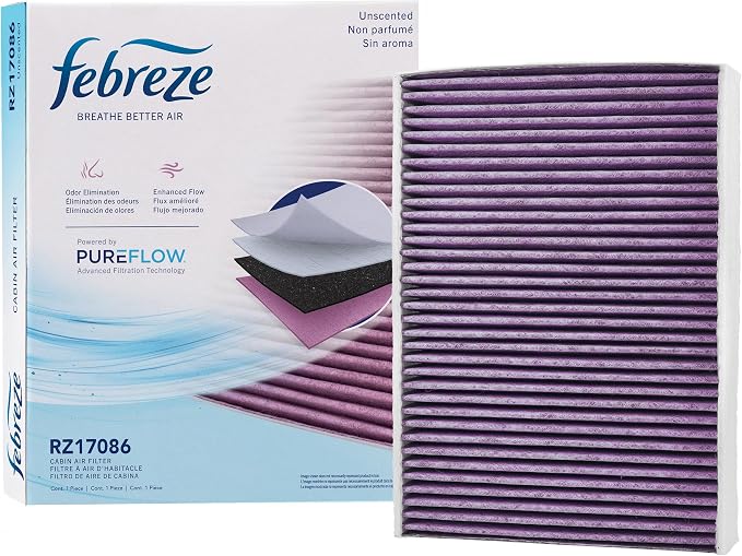 Febreze Odor Control Cabin Air Filter by PUREFLOW RZ17086 Fits 2020-2026 Land by Febreze