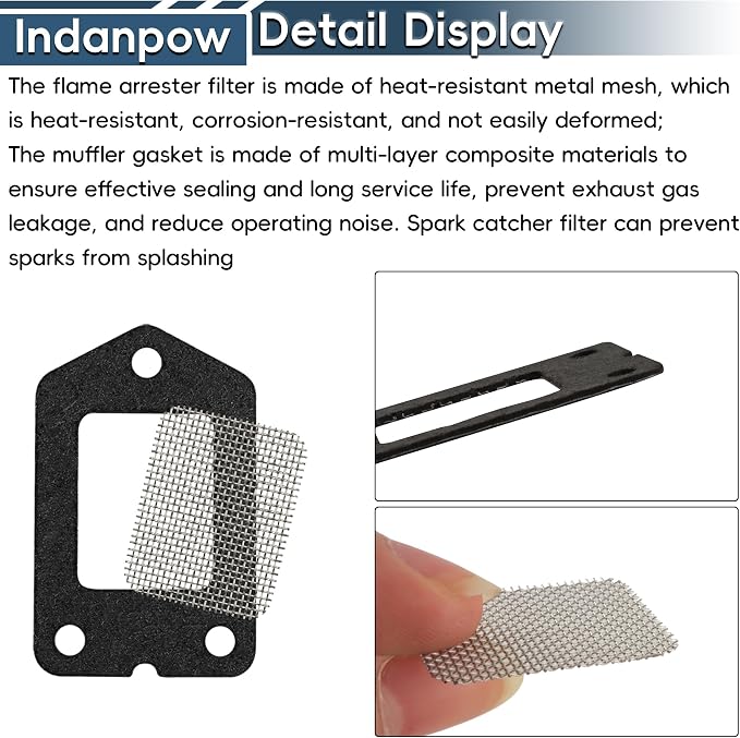 SRM-225 Spark Screen and Gasket Compatible - Image 3
