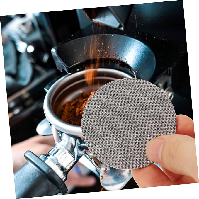 Luxshiny 4pcs Espresso Filter Screen Stainless Filter Mesh - Image 9