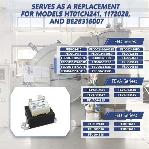 HT01CN241 Transformer 40VA, 208/240V to 24V丨Compatible - Image 4