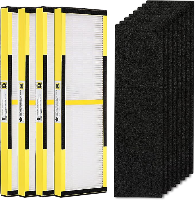 4 Pack FLT4825 True HEPA Filter B Replacement by isinlive