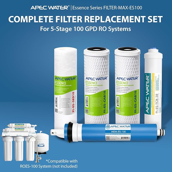 APEC Water Systems FILTER-MAX-ES100 100 GPD High Capacity Complete Replacement - Image 2