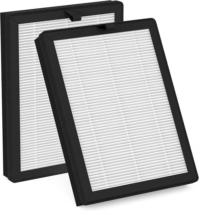 2 Packs ClearAir-A5 Replacement Filter Compatible by XBWW