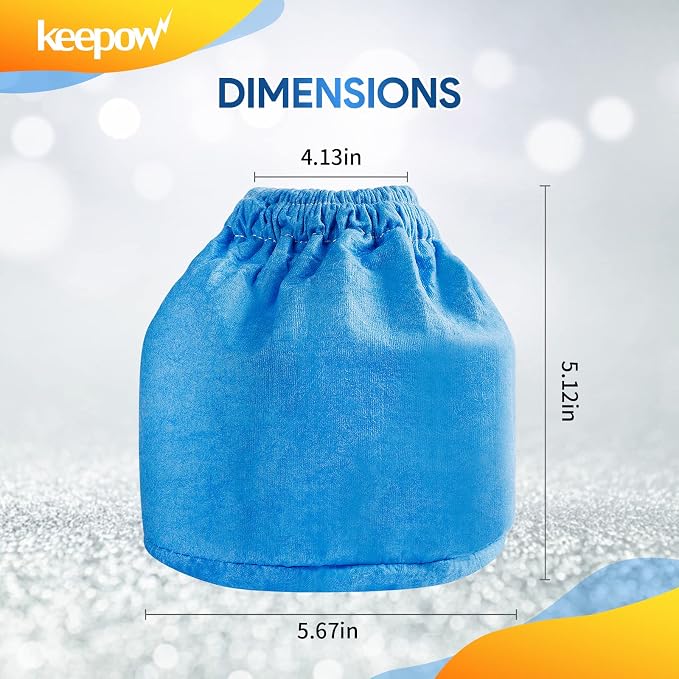 KEEPOW 1.5–3.2 Gallon Cloth Filter Compatible - Image 3