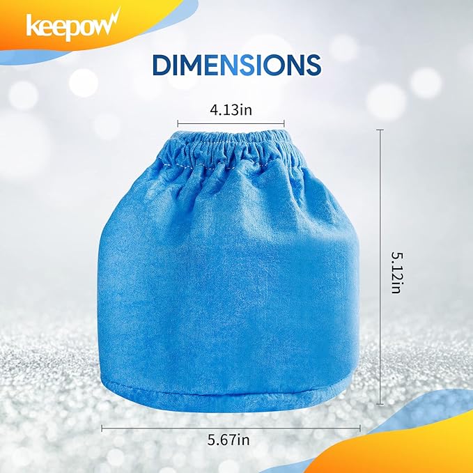 KEEPOW 10 Pack VRC2 Cloth Filter Compatible - Image 3