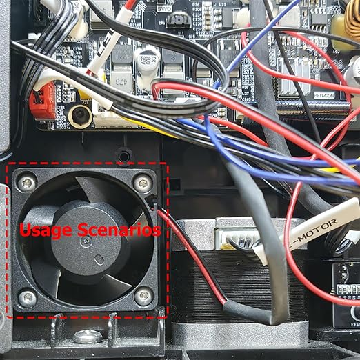 3D Printer DC24V Air Purifying Fan 4020 - Image 3