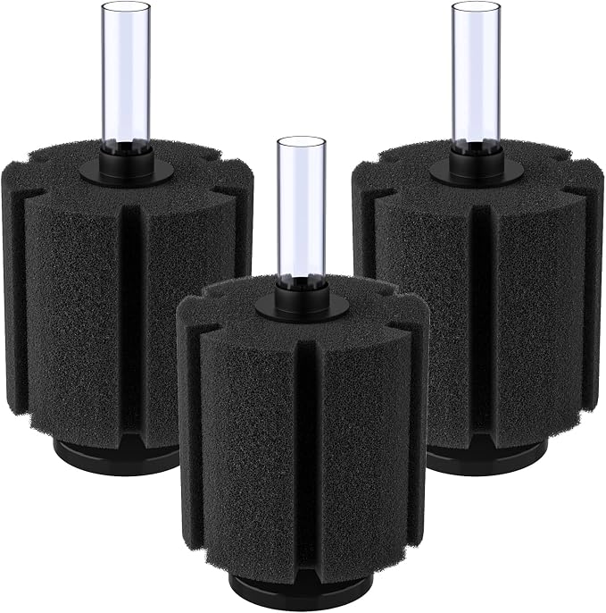 Pawfly Large Aquarium Bio Sponge Filter Quiet Betta Fry Shrimp and Small Fish by Pawfly