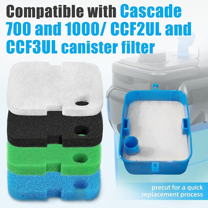 AQUANEAT Replacement Canister Filter Pads Compatible - Image 2