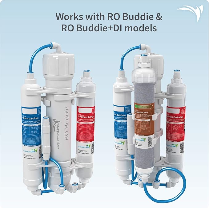 AquaticLife Inline Carbon Block Aquarium Water Filter Replacement Cartridge - Image 5