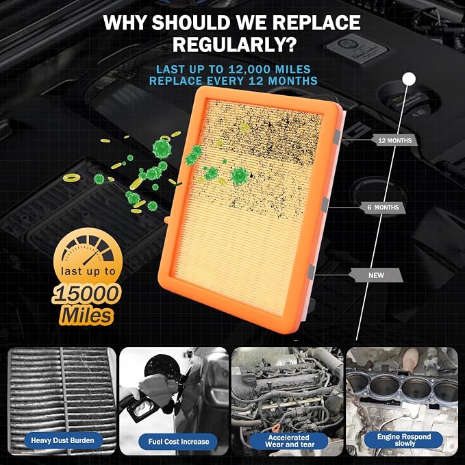 Cabin & Engine Air Filter Set Accessories - Image 3