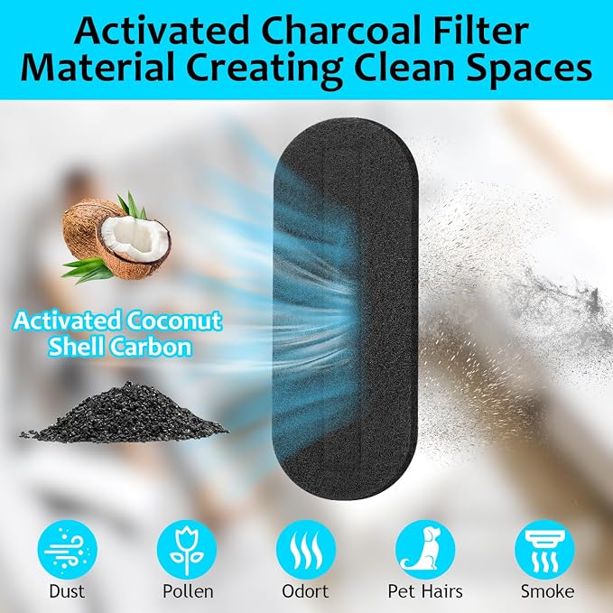 2026 Upgrade 10pcs Ceiling Fan Filters - Image 5