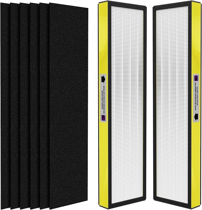 2-Pack True FLT5000 FLT5250PT FLT5111 Replacement Filter C, Compatible by GoKBNY